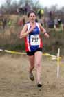 Senior womens Rebecca Rigby on her way to victory,  NEHL, Wrekenton.